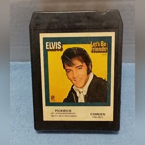 Elvis Let's Be Friends 8-Track Vintage Tape